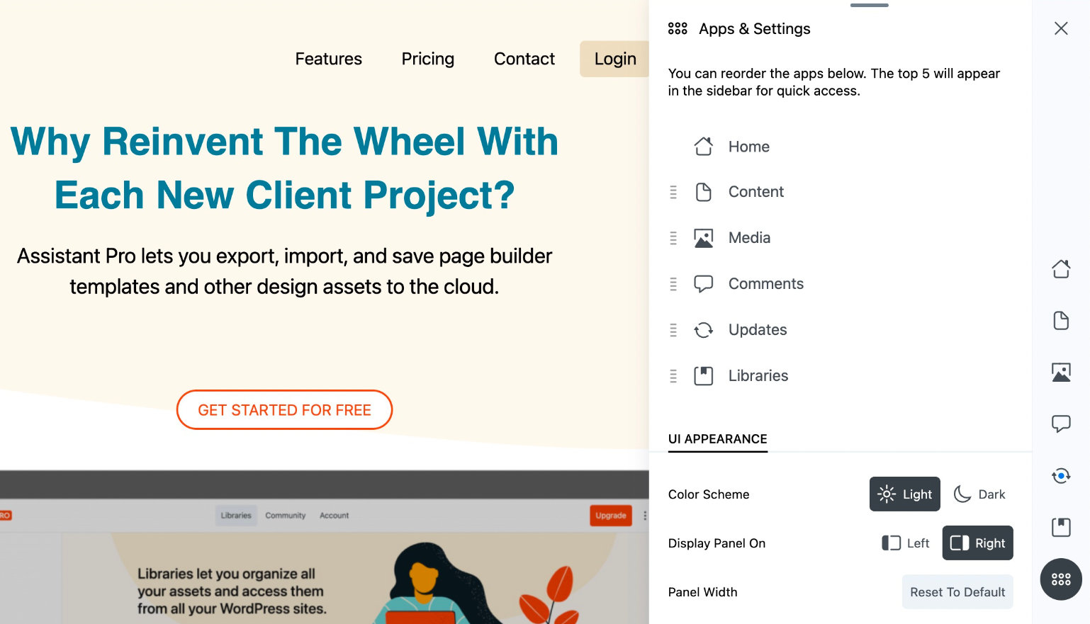 Apps & Settings overview